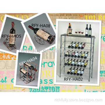 2014 Hot Sale Metal Wine Display Rack